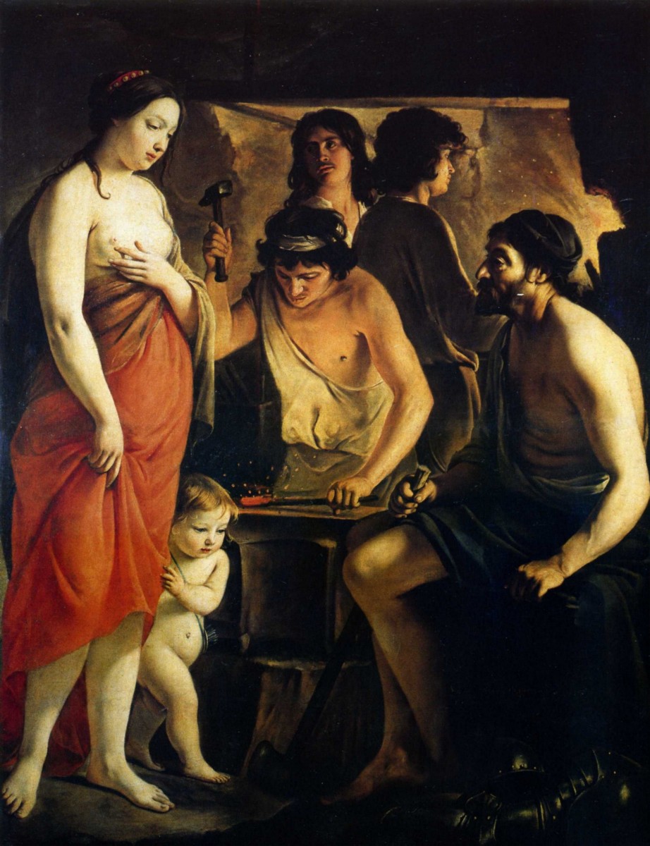1641 Louis Le Nain Venus dans la Forge de Vulcain.jpg
